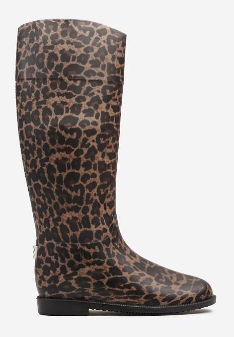 Wysokie Kalosze w Panterkę Zalivna