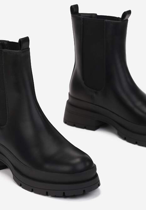 Czarne Botki Cillime