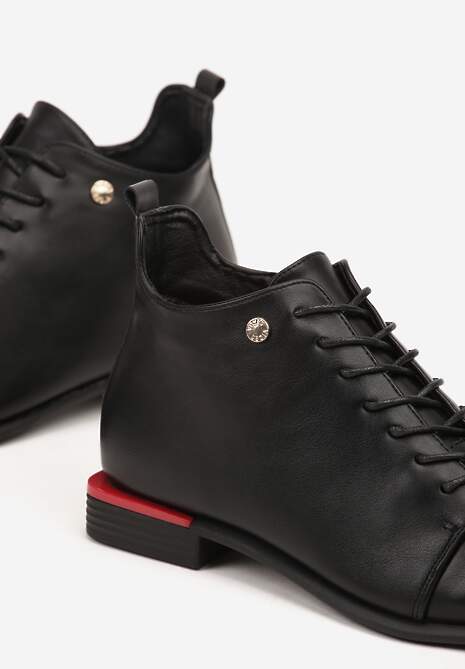 Czarne Botki Vices Trzewiki Aliff