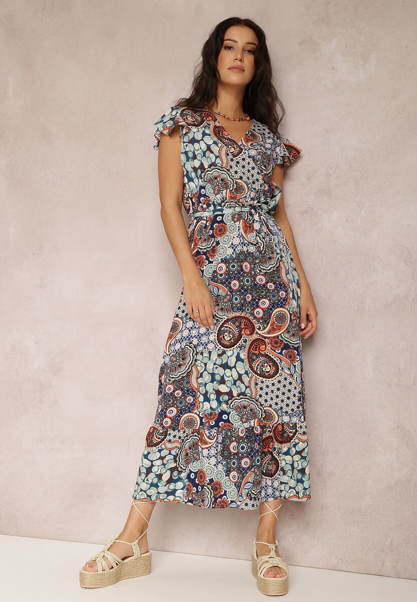 Niebieska Sukienka Hesena