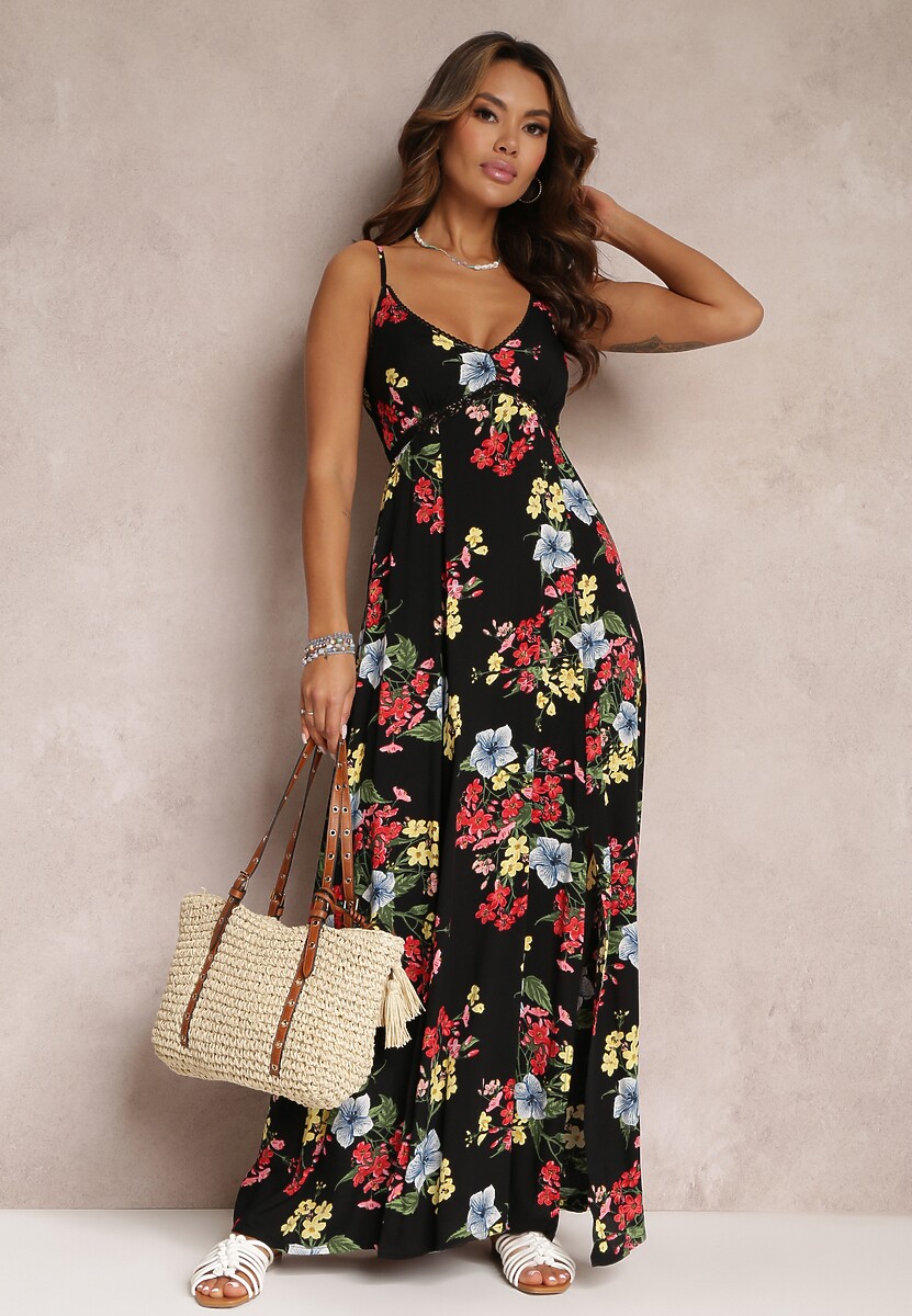 Czarna Sukienka Chenelena