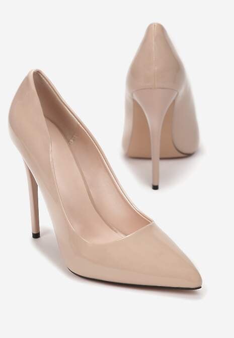 Beżowe Szpilki Cassildi