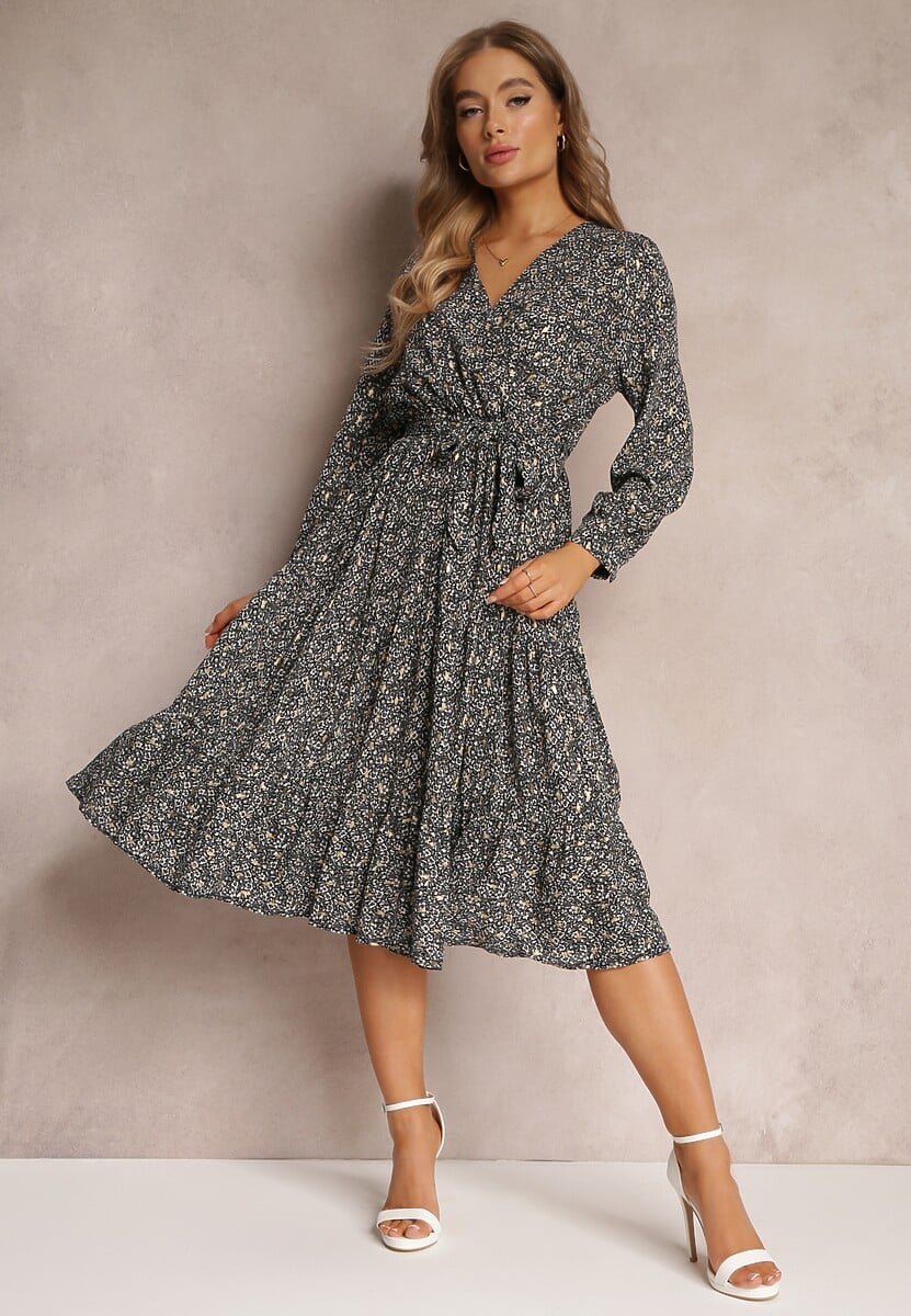 Czarna Sukienka Eunesilea