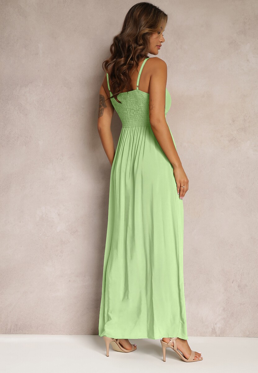 Jasnozielona Sukienka Sterinig