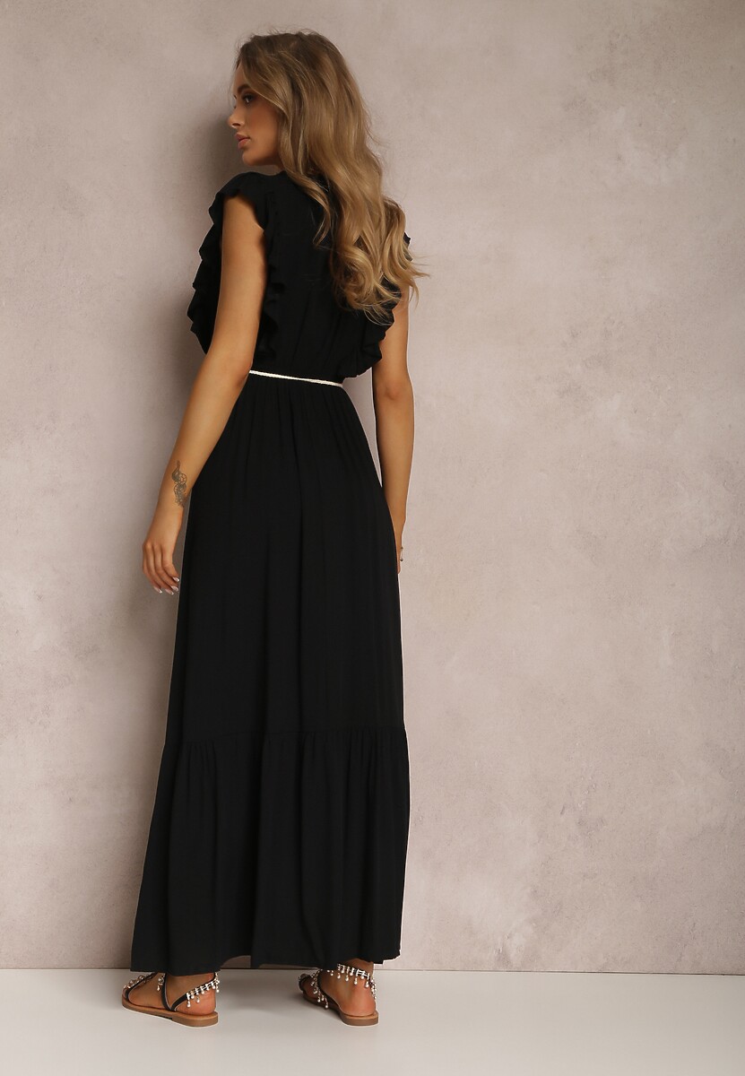 Czarna Sukienka Ampanie