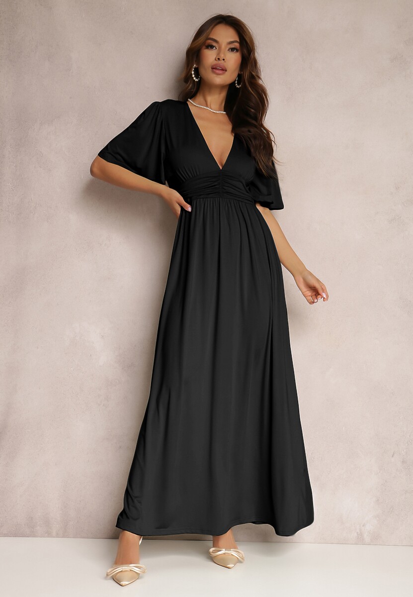 Czarna Sukienka Delsarte