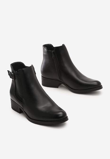 Czarne Botki Density