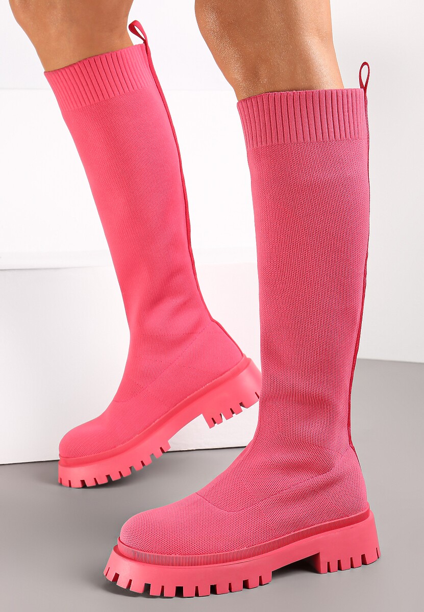 Różowe Kozaki Penthane