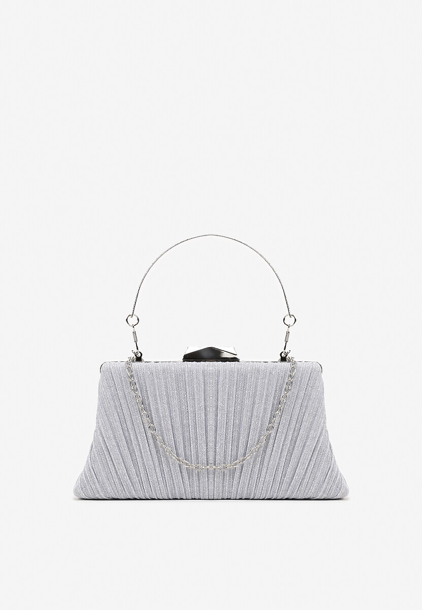 Różowa Połyskująca Torebka Kopertówka Inella