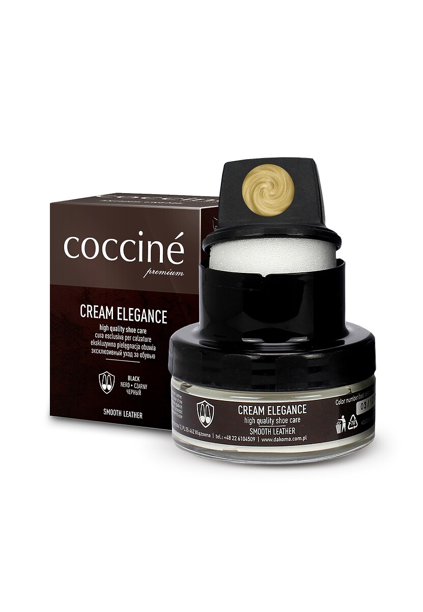 Ciemnoróżowy  Krem do Pielęgnacji Obuwia Coccine