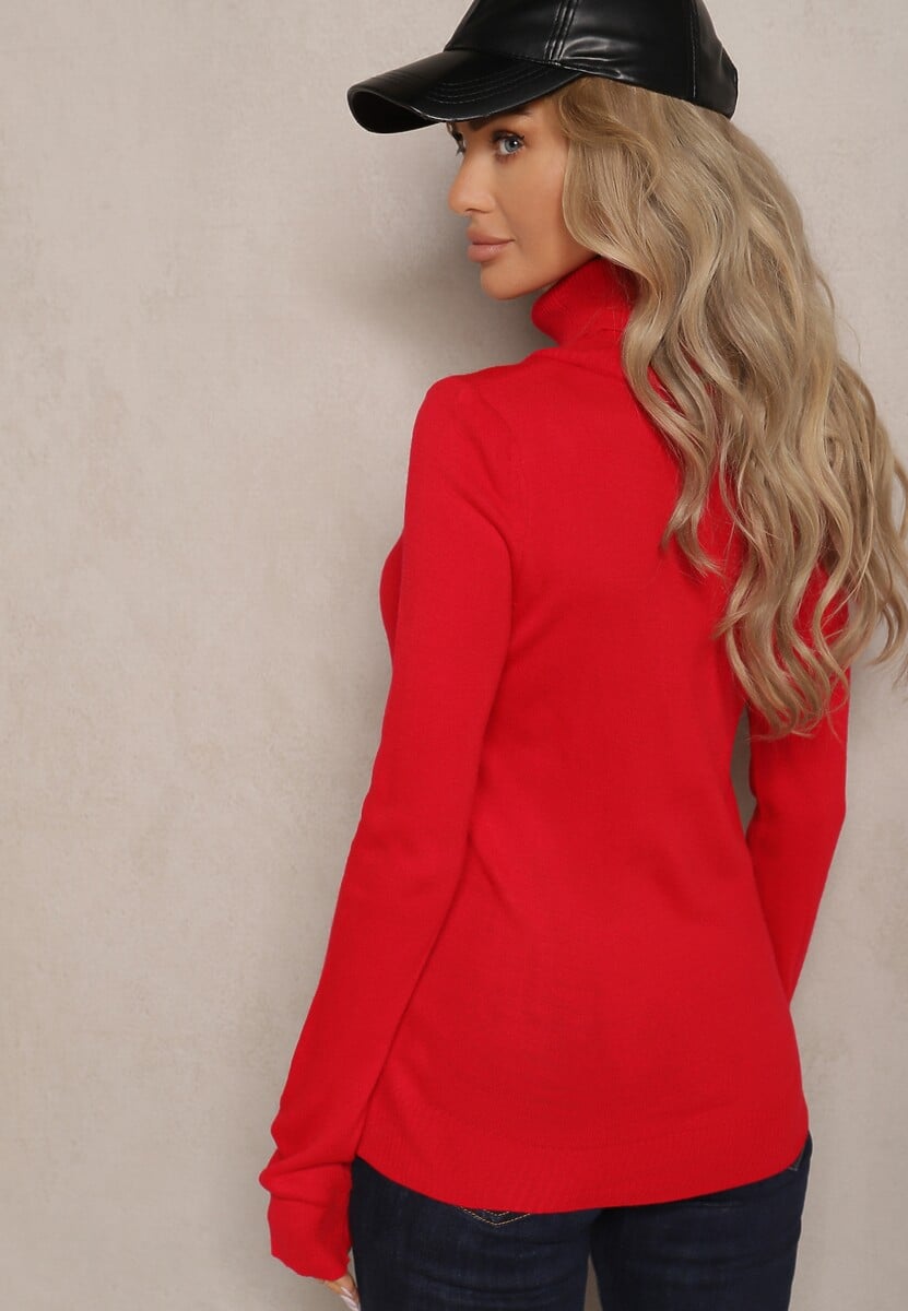 Czerwony Golf o Klasycznym Fasonie Portiana