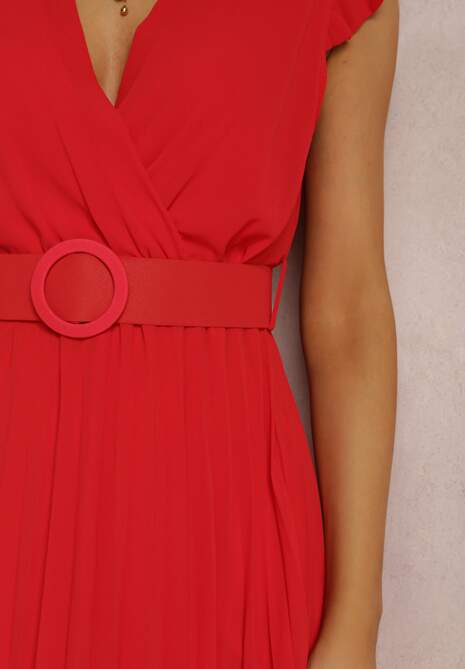 Czerwona Sukienka Arvid