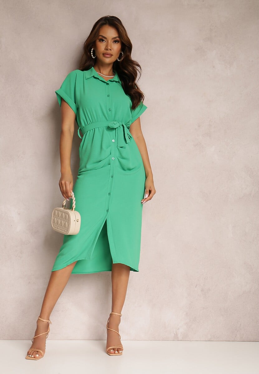Zielona Sukienka Dipkey