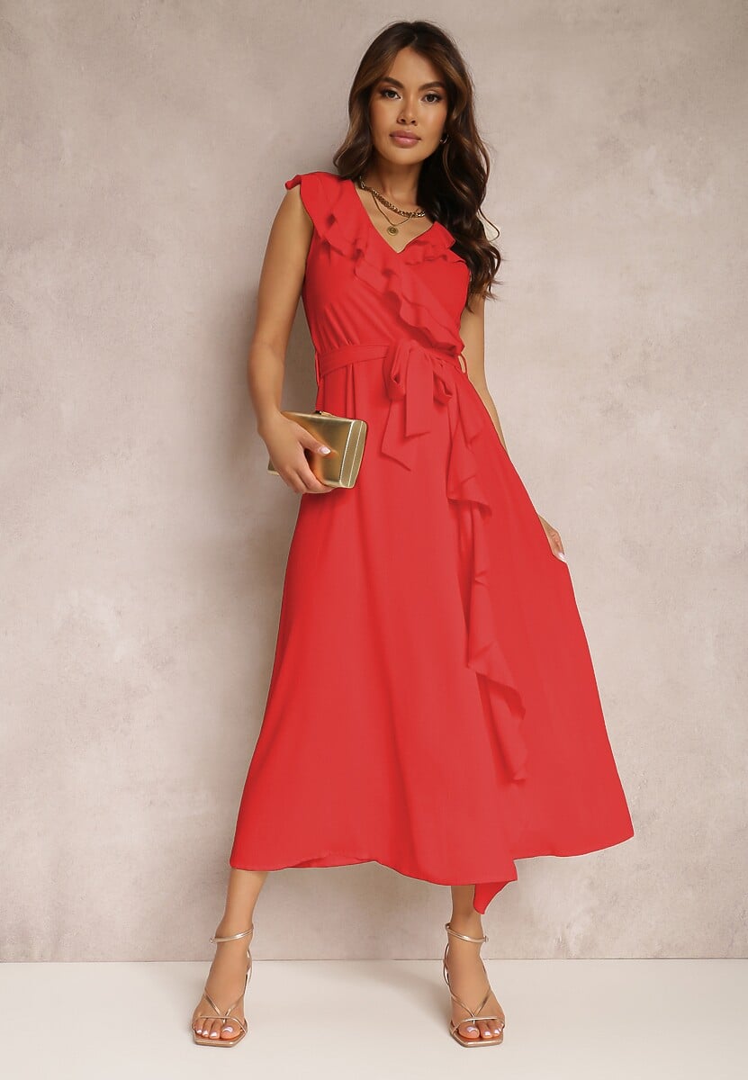 Czerwona Sukienka Aeritrite