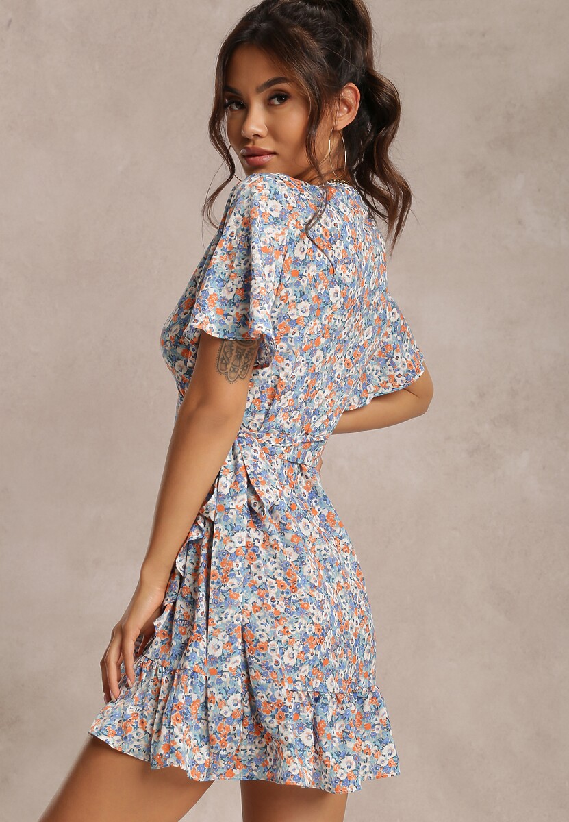 Niebieska Sukienka Kennor