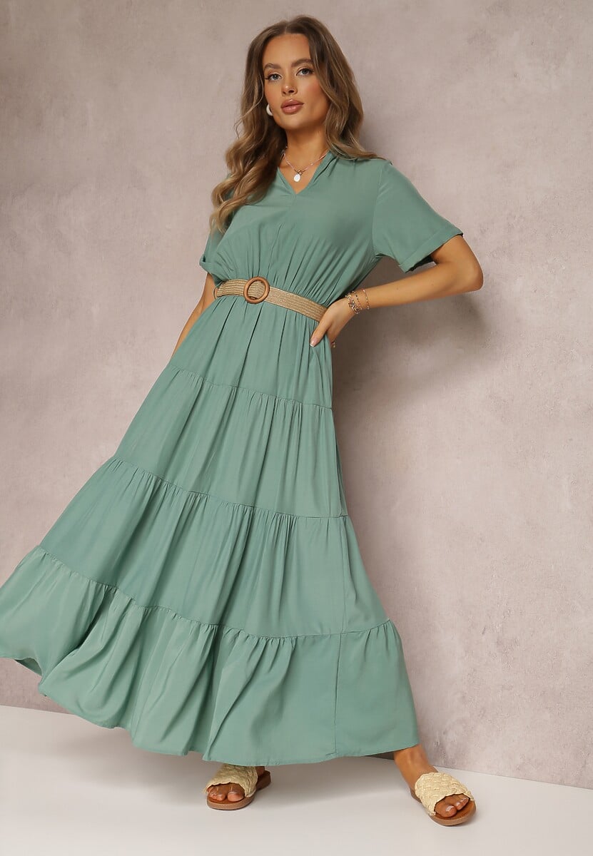 Zielona Sukienka Pelletier