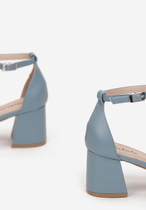 Niebieskie Czółenka Canena