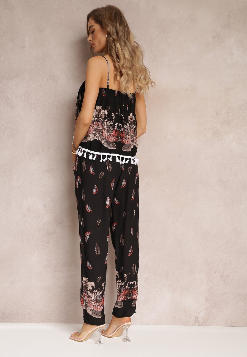 Czarno-Brązowy Kombinezon Picture of You