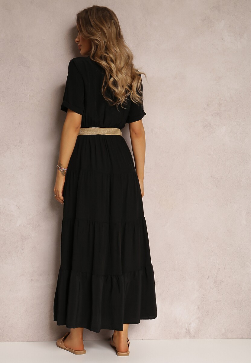 Czarna Sukienka Pelletier