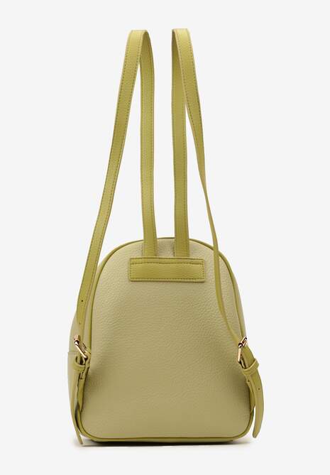 Zielony Plecak ze Złotymi Wykończeniami i Łańcuchem wokół Rączki Jianula