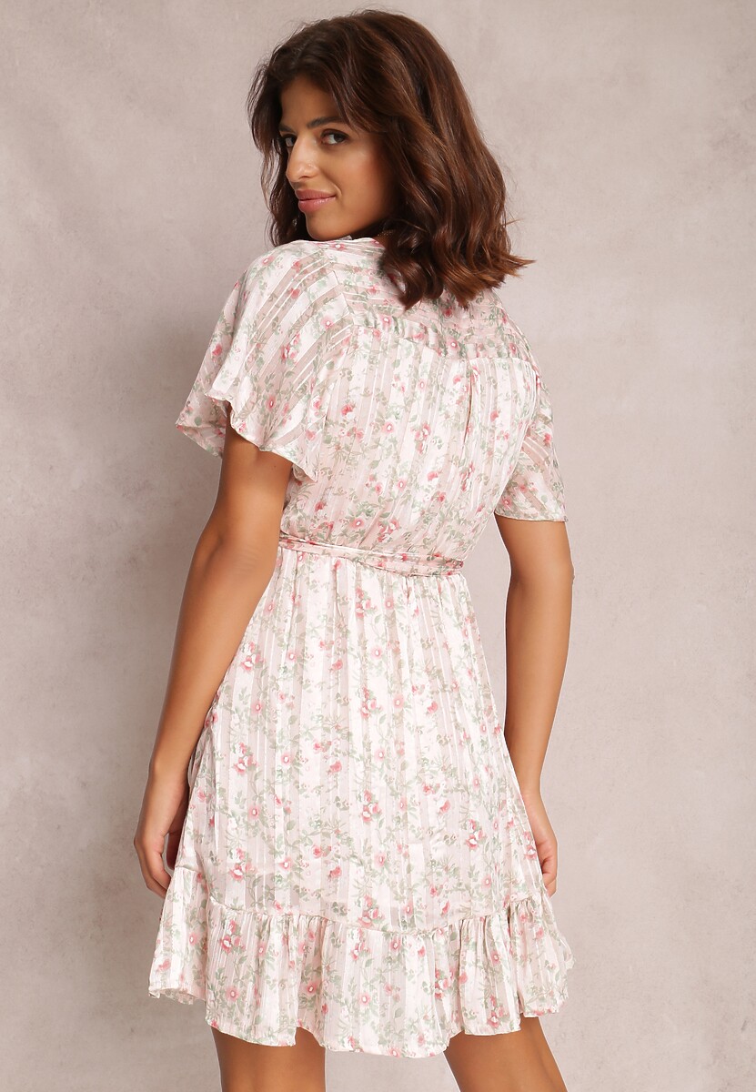 Jasnoróżowa Sukienka Daphophi