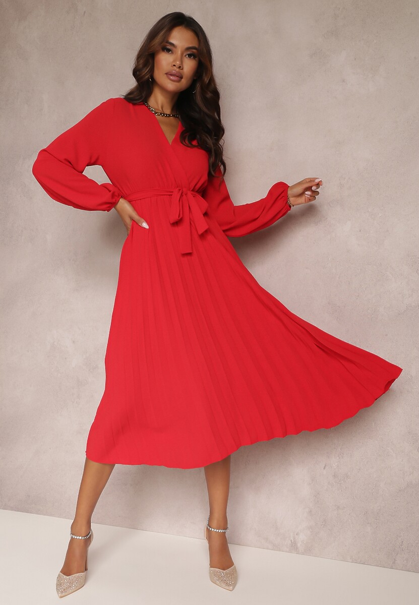 Fioletowa Sukienka Phloroe