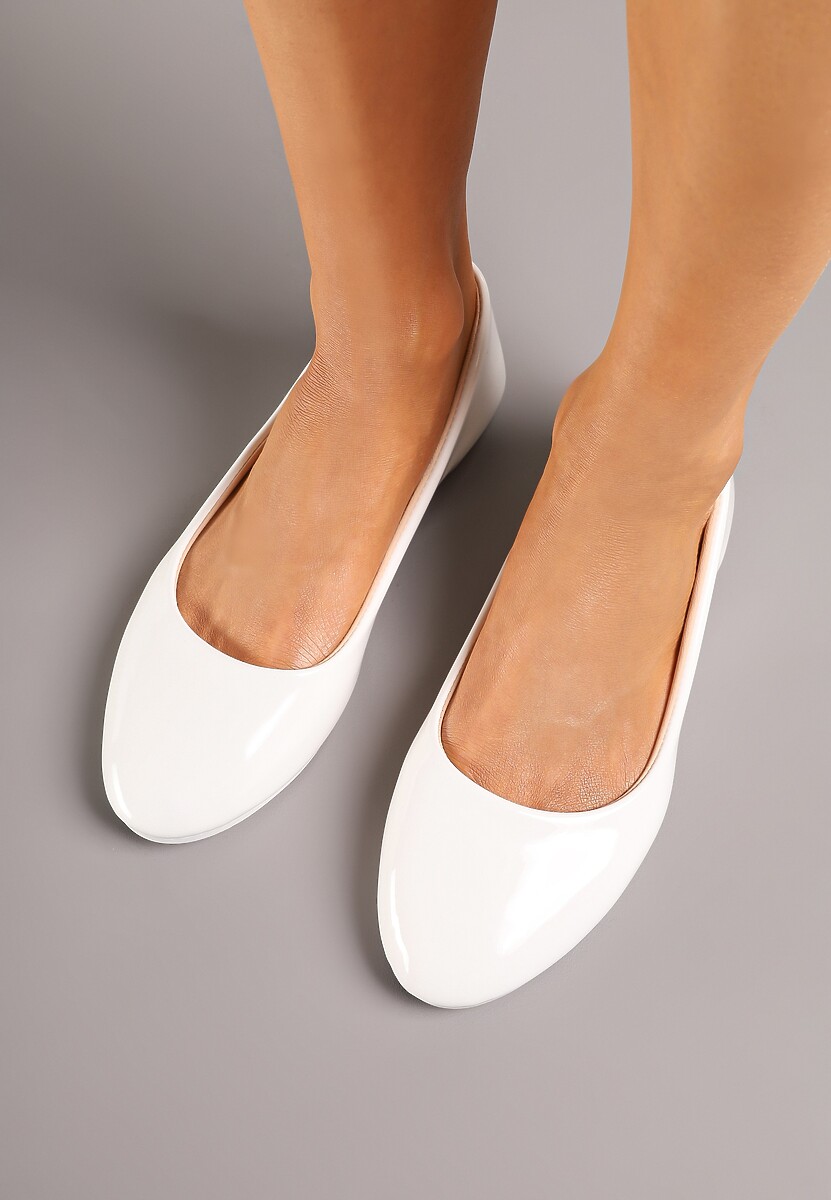 Białe Balerinki Nysaxise