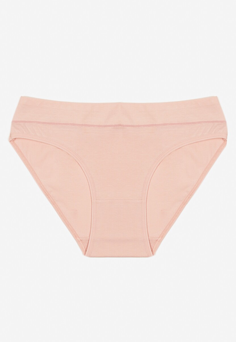 Różowe Bawełniane Majtki o Kroju Fig Conevia