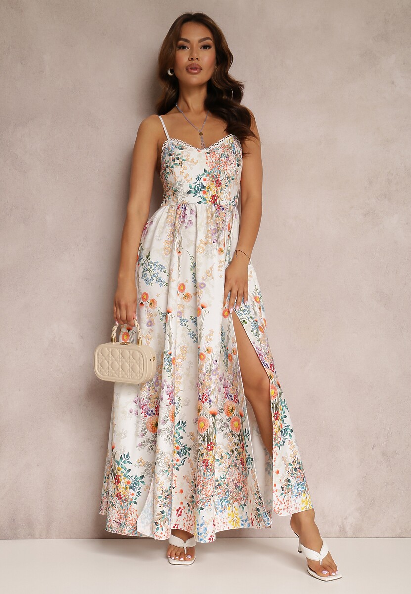 Biała Sukienka Alemima