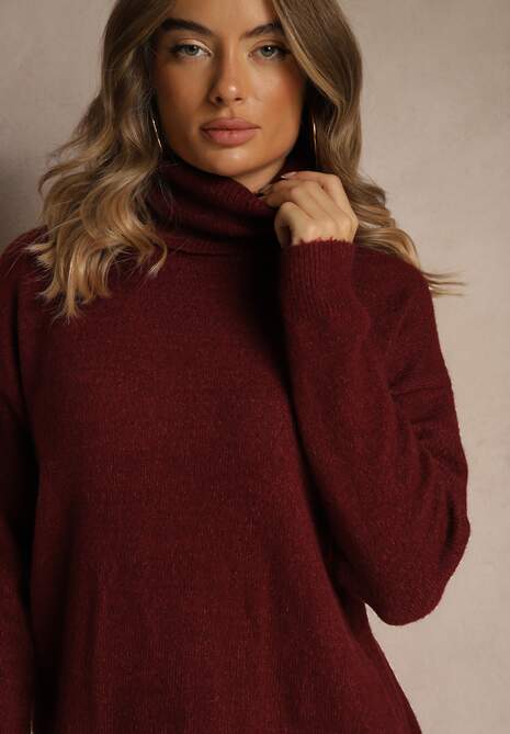 Bordowa Sukienka Milana