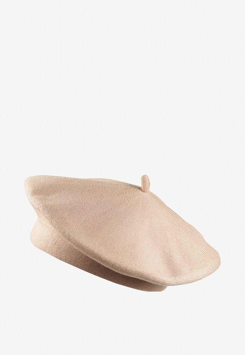 Fuksjowy Klasyczny Beret z Antenką z Bawełną i Kaszmirem Emidora