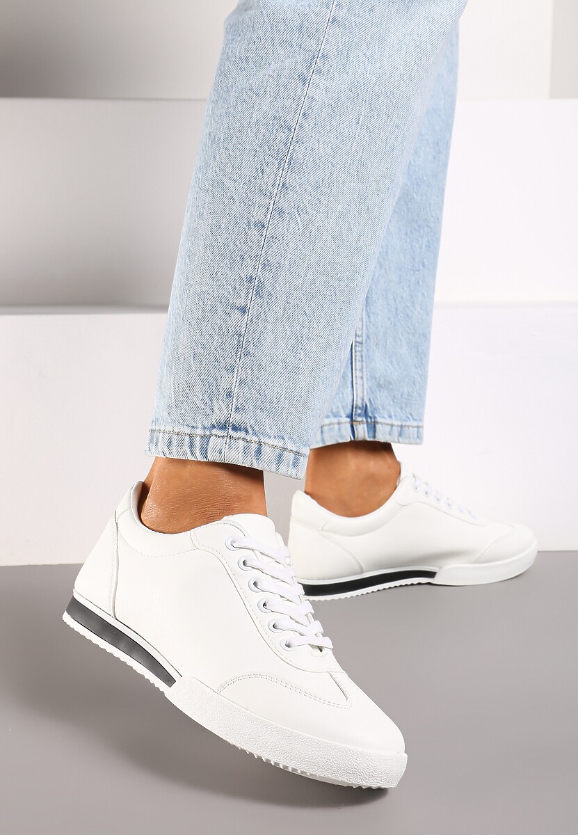 Białe Sneakersy Turning Away