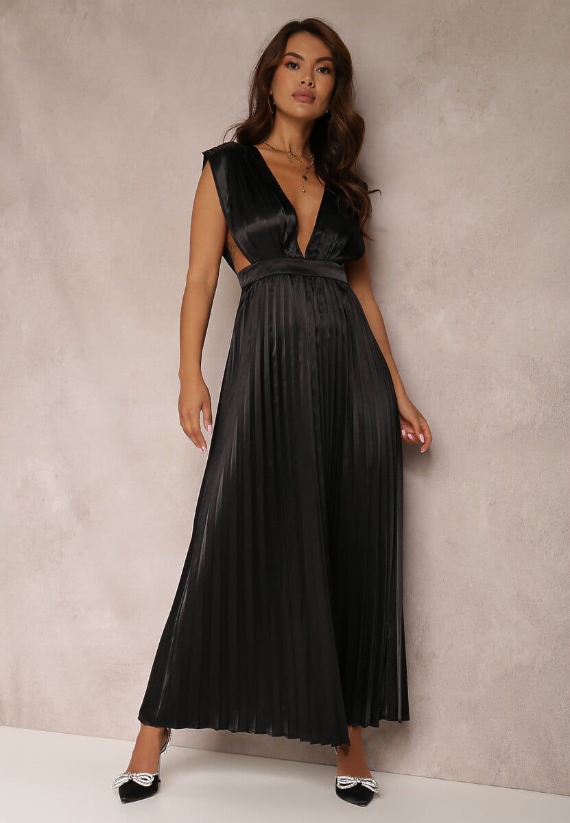 Czarna Sukienka Lasthia