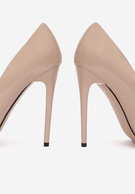 Beżowe Szpilki Cassildi
