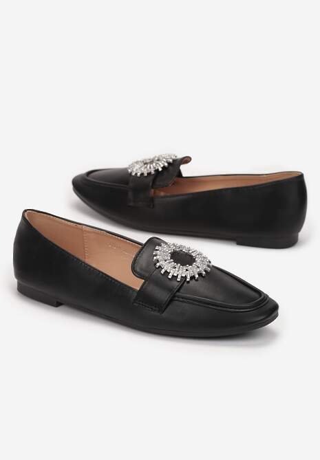 Czarne Mokasyny Lizzi