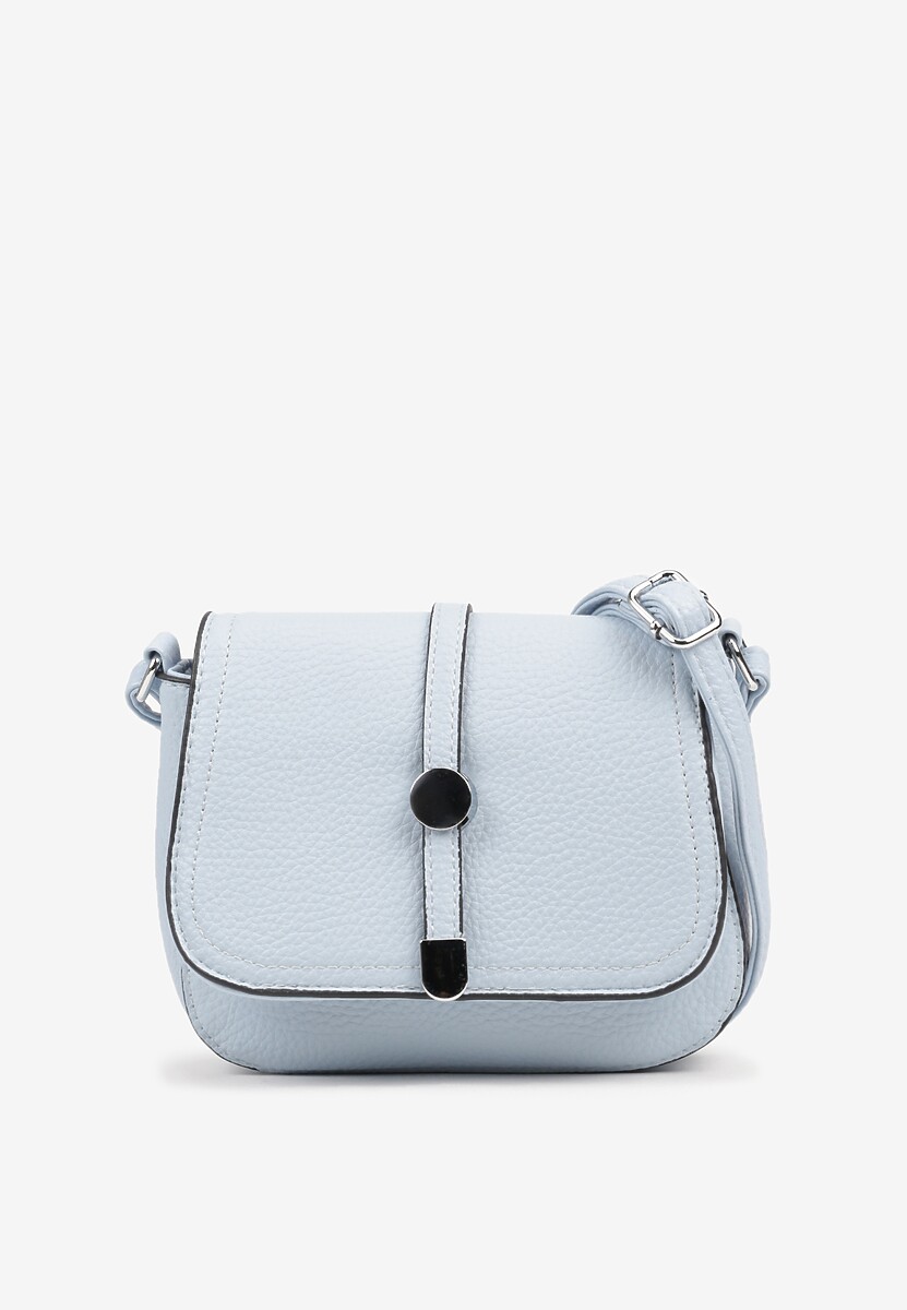 Jasnoniebieska Torebka Listonoszka Ozdobiona Klapą Dolissea