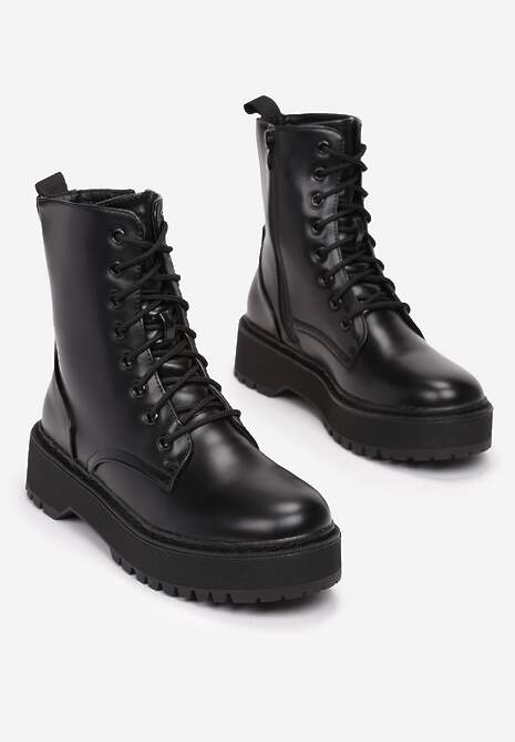 Czarne Botki Ohiriesh