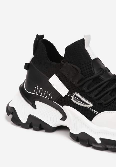 Czarne Sneakersy Kharena