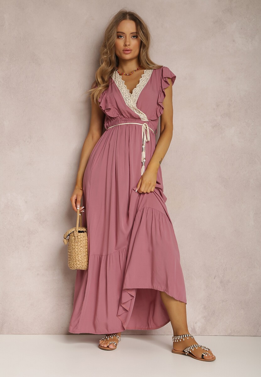 Miętowa Sukienka Ampanie