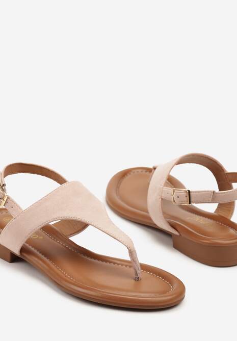 Różowe Sandały w Stylu Japonek Orrisse