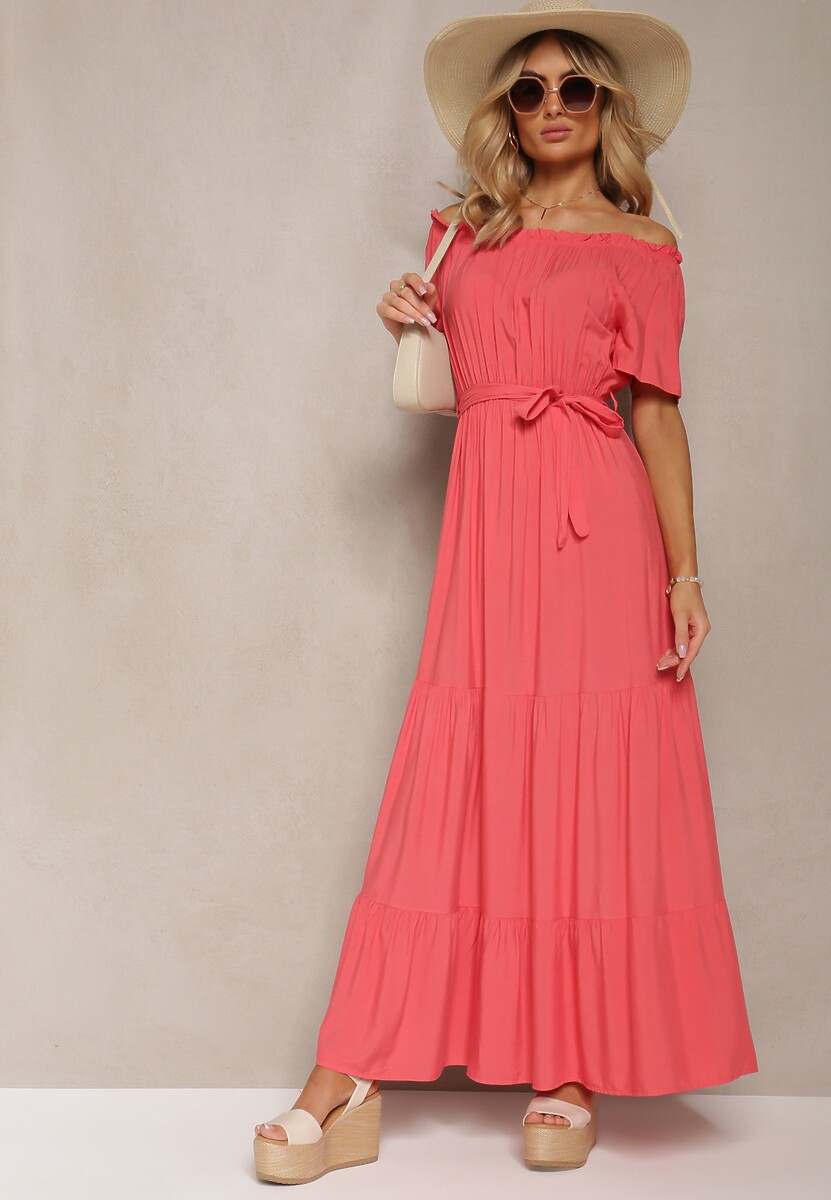 Niebieska  Sukienka Amiphiphae