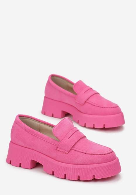 Fuksjowe Mokasyny na Grubej Podeszwie z Protektorem Misal
