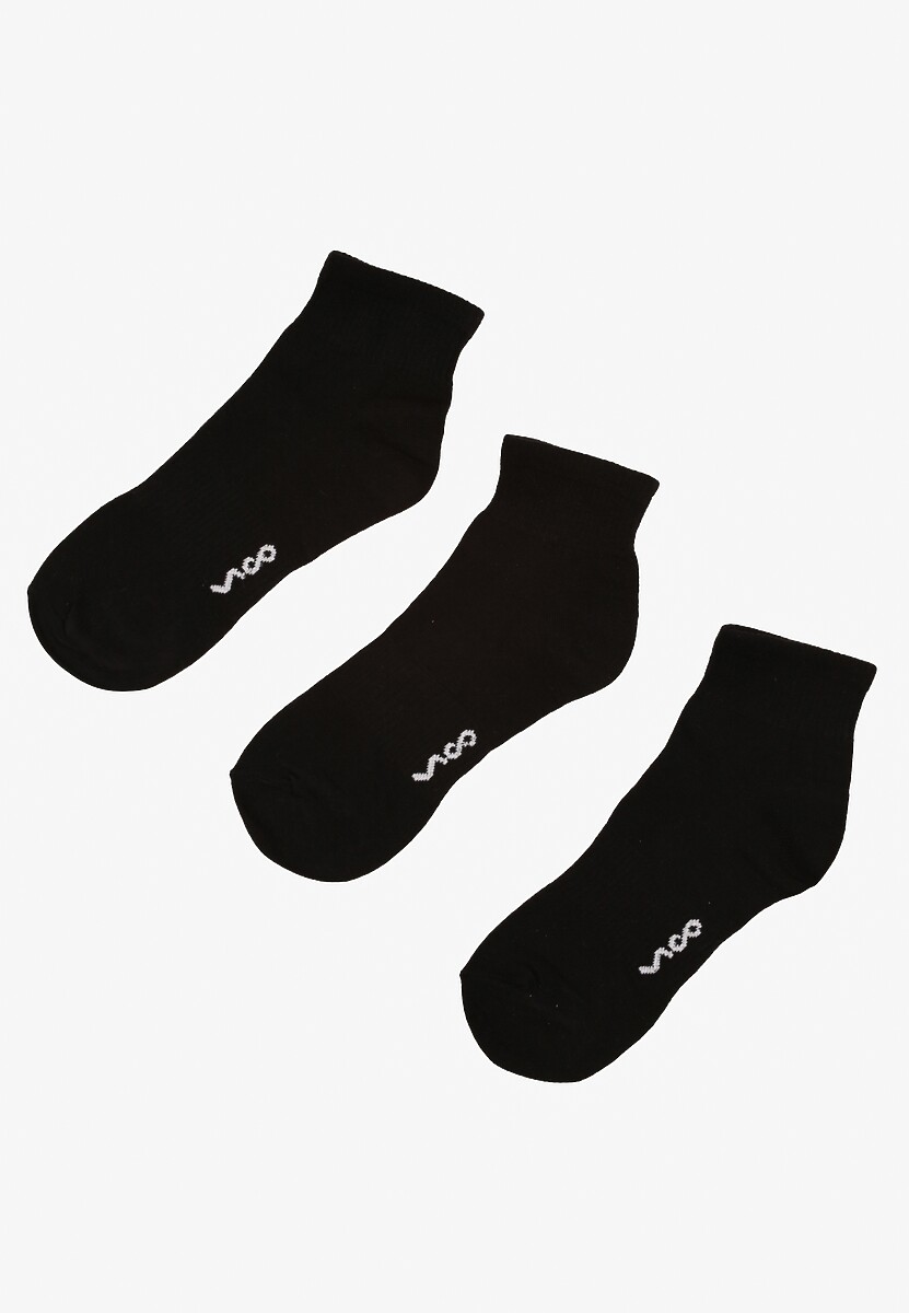 Białe Skarpety z Bawełny za Kostkę z Napisem Folerina