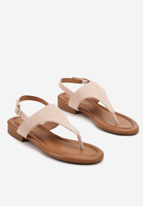 Różowe Sandały w Stylu Japonek Orrisse