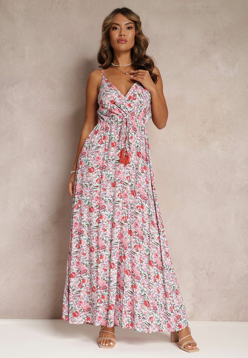 Różowa Sukienka Auxeris