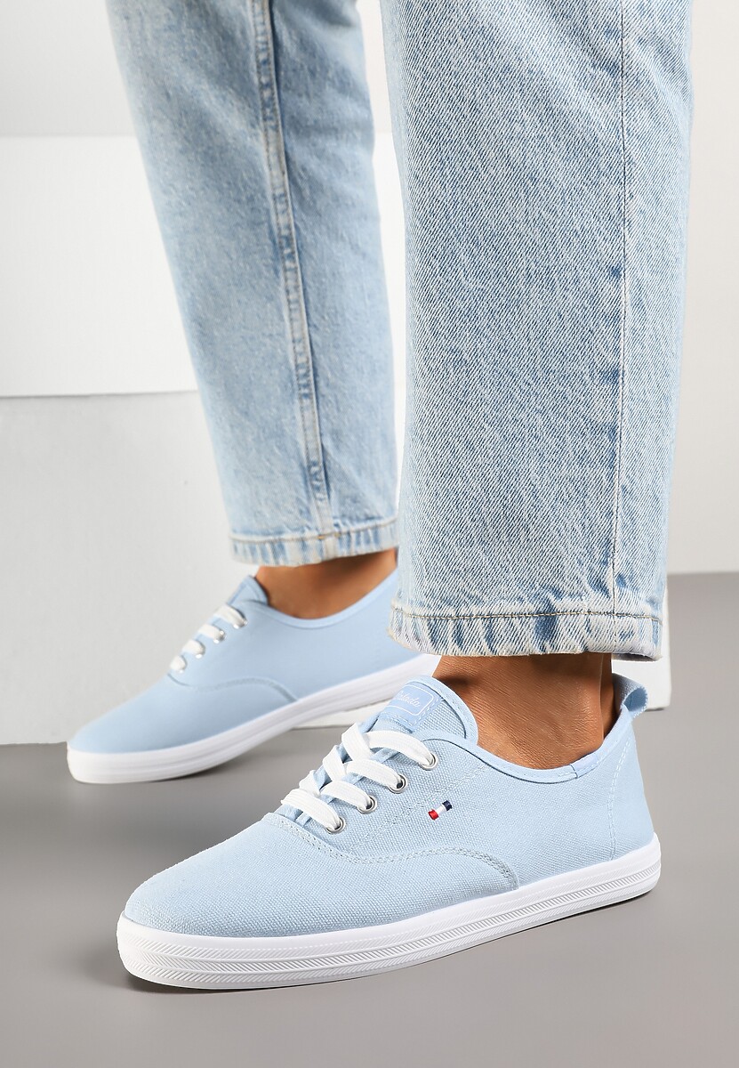 Jasnoniebieskie Basicowe Tenisówki Vices Hallriva