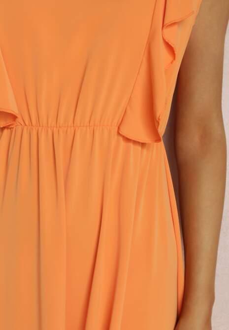 Pomarańczowa Sukienka Philonia