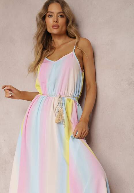 Różowa Sukienka Thalanassa