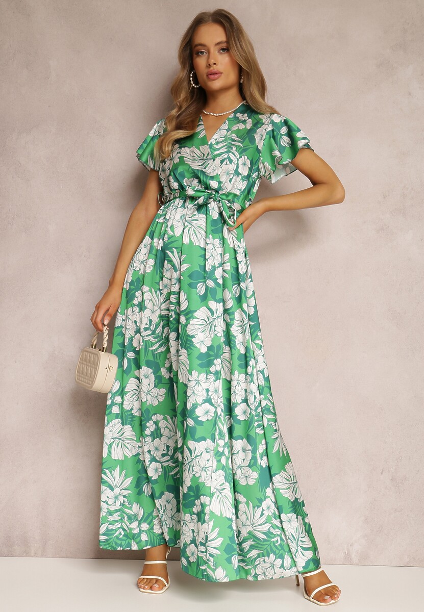 Zielona Sukienka Lecerf