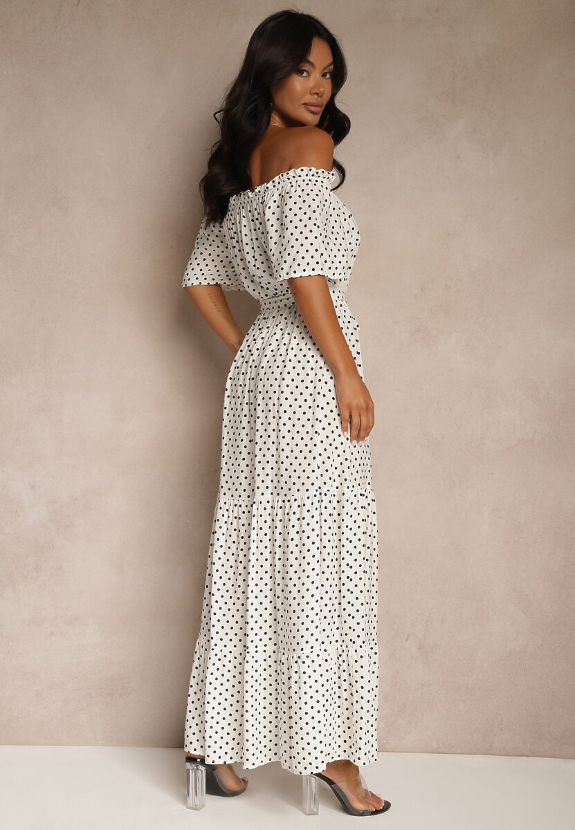 Biała Sukienka Kaliphanthe